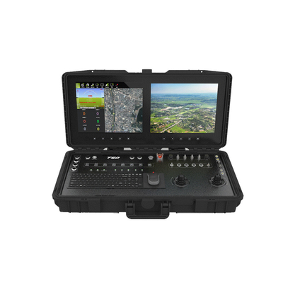 The T50 dual-screen ground control station is highly integrated and has the latest computers and control systems.