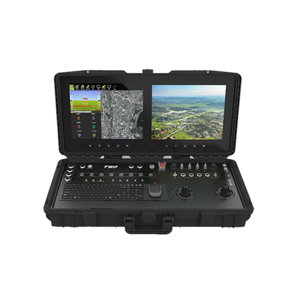 The T50 dual-screen ground control station is highly integrated and has the latest computers and control systems.