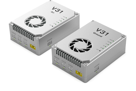 V31 Digital Video Transceiver Compact and Lightweight Design for Easy Installation with 20km grade(air to ground)