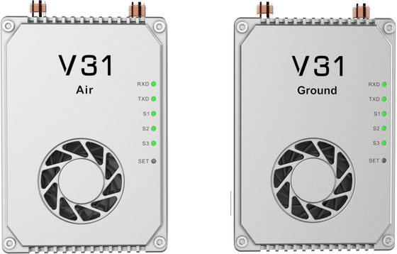 V31 Digital Video Transceiver Compact and Lightweight Design for Easy Installation with 20km grade(air to ground)