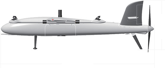 A lightweight CP7 VTOL reconnaissance UAV has 210km range and 180min maximum flight time with 1.3kg maximum load weight