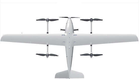 CP15 Electric VTOL UAV has 70km/h cruising speed and 30km control radius with 5.0kg maximum load weight.