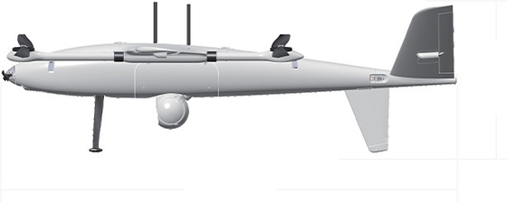 CP15 Electric VTOL UAV has 70km/h cruising speed and 30km control radius with 5.0kg maximum load weight.