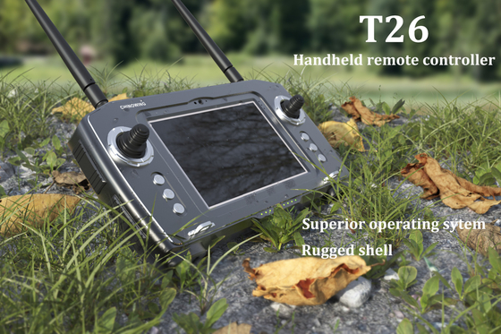 IP65 grading Drone Controller With Screen aluminum alloy shell