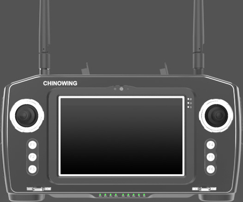 IP65 grading Drone Controller With Screen aluminum alloy shell