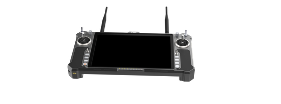 T30 all-in-one hand-held GCS is perfectly suitable for suicide and FPV drones with high brightness FHD touch screen