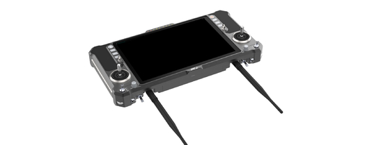 T30 all-in-one hand-held GCS is perfectly suitable for suicide and FPV drones with high brightness FHD touch screen