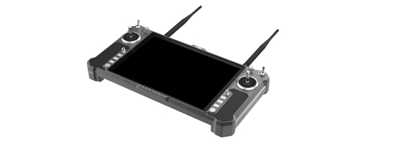 T30 all-in-one hand-held GCS is perfectly suitable for suicide and FPV drones with high brightness FHD touch screen