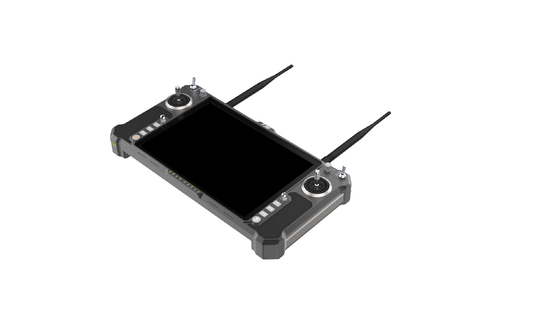 T30 all-in-one hand-held GCS is perfectly suitable for suicide and FPV drones with high brightness FHD touch screen