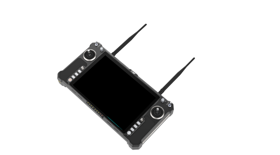 T30 all-in-one hand-held GCS is perfectly suitable for suicide and FPV drones with high brightness FHD touch screen