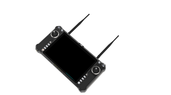 T30 all-in-one hand-held GCS is perfectly suitable for suicide and FPV drones with high brightness FHD touch screen
