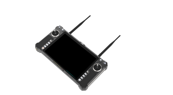T30 all-in-one hand-held GCS is perfectly suitable for suicide and FPV drones with high brightness FHD touch screen
