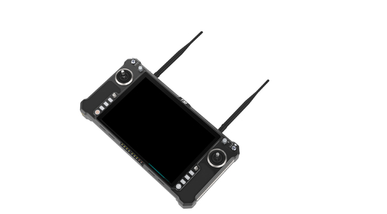 T30 all-in-one hand-held GCS is perfectly suitable for suicide and FPV drones with high brightness FHD touch screen