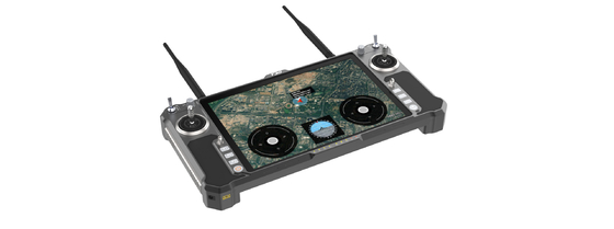 T30 all-in-one hand-held GCS remote control of the drone and the payload simultaneously with Dual SBUS output
