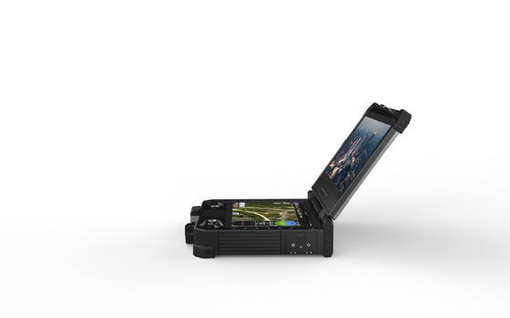 Portable dual-screen ground control station suitable for 90% of drones, unmanned ships and unmanned vehicles