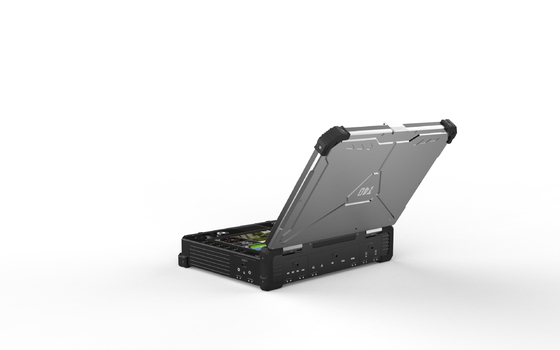 Dual Screen Mobile Ground Control Station 5.98kg For Uav Harsh Environments