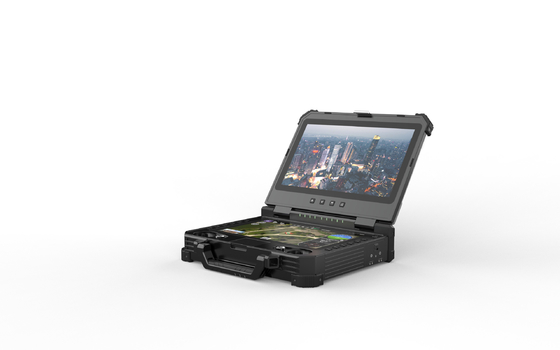 Portable dual-screen ground control station suitable for 90% of drones, unmanned ships and unmanned vehicles
