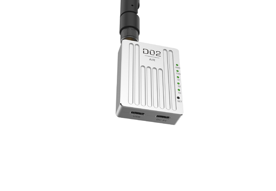 D02 data link has three frequency bands and supports point-to-multi, relay and point-to-multi modes with 30km range.